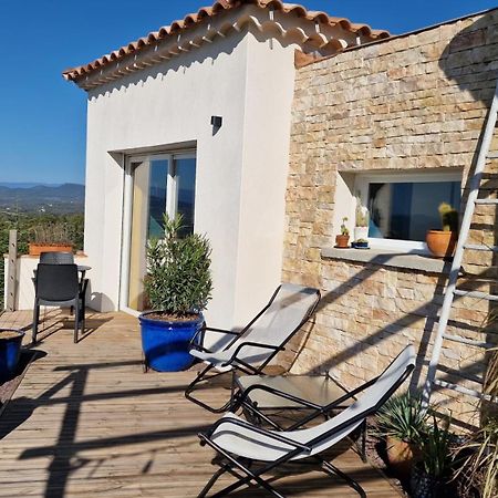 Reve D'Escapade Chambre Avec Vue Sublime Sur Les Cevennes Ardechoises Barjac  Εξωτερικό φωτογραφία