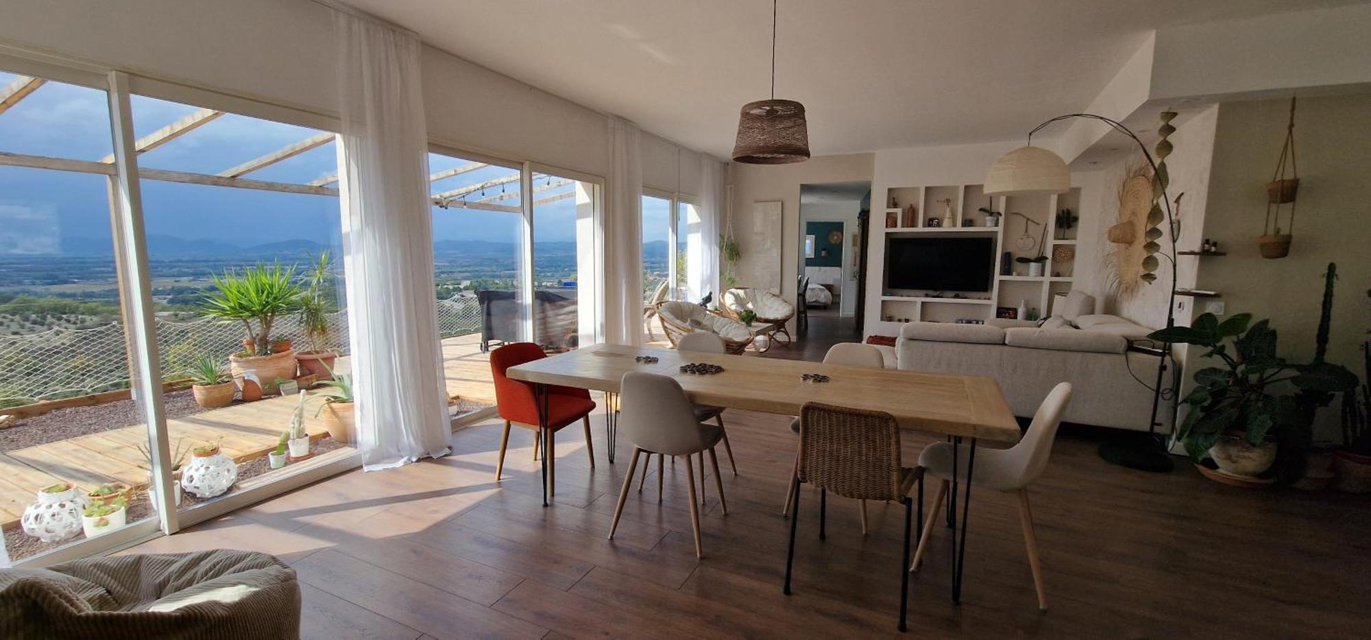 Reve D'Escapade Chambre Avec Vue Sublime Sur Les Cevennes Ardechoises Barjac  Εξωτερικό φωτογραφία