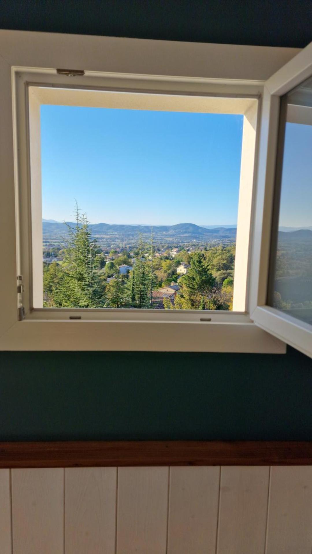 Reve D'Escapade Chambre Avec Vue Sublime Sur Les Cevennes Ardechoises Barjac  Εξωτερικό φωτογραφία